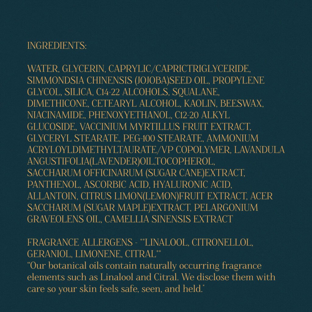 SUGARSILK - Oil skin Saccahra's Restorative Skin Veil