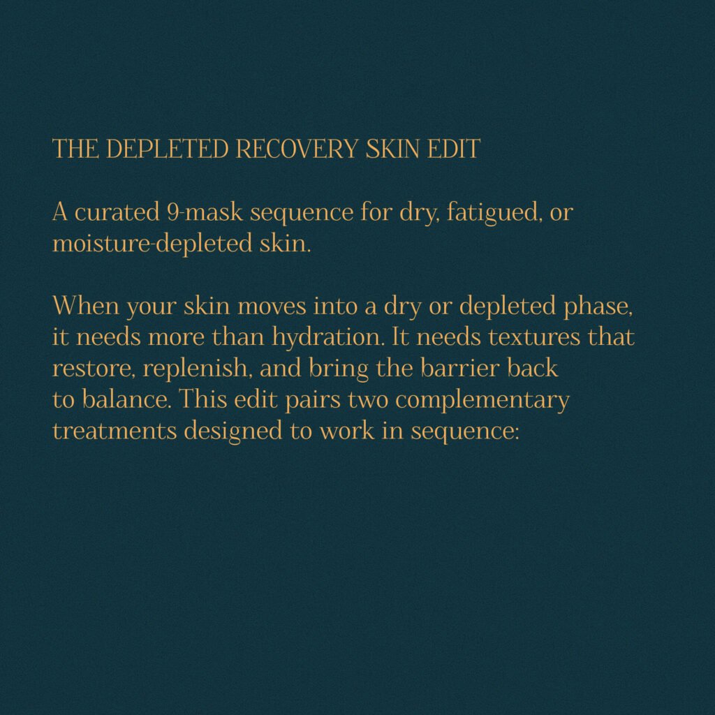 THE DRY/DEPLETED SKIN RECOVERY EDIT - Bundle Offer