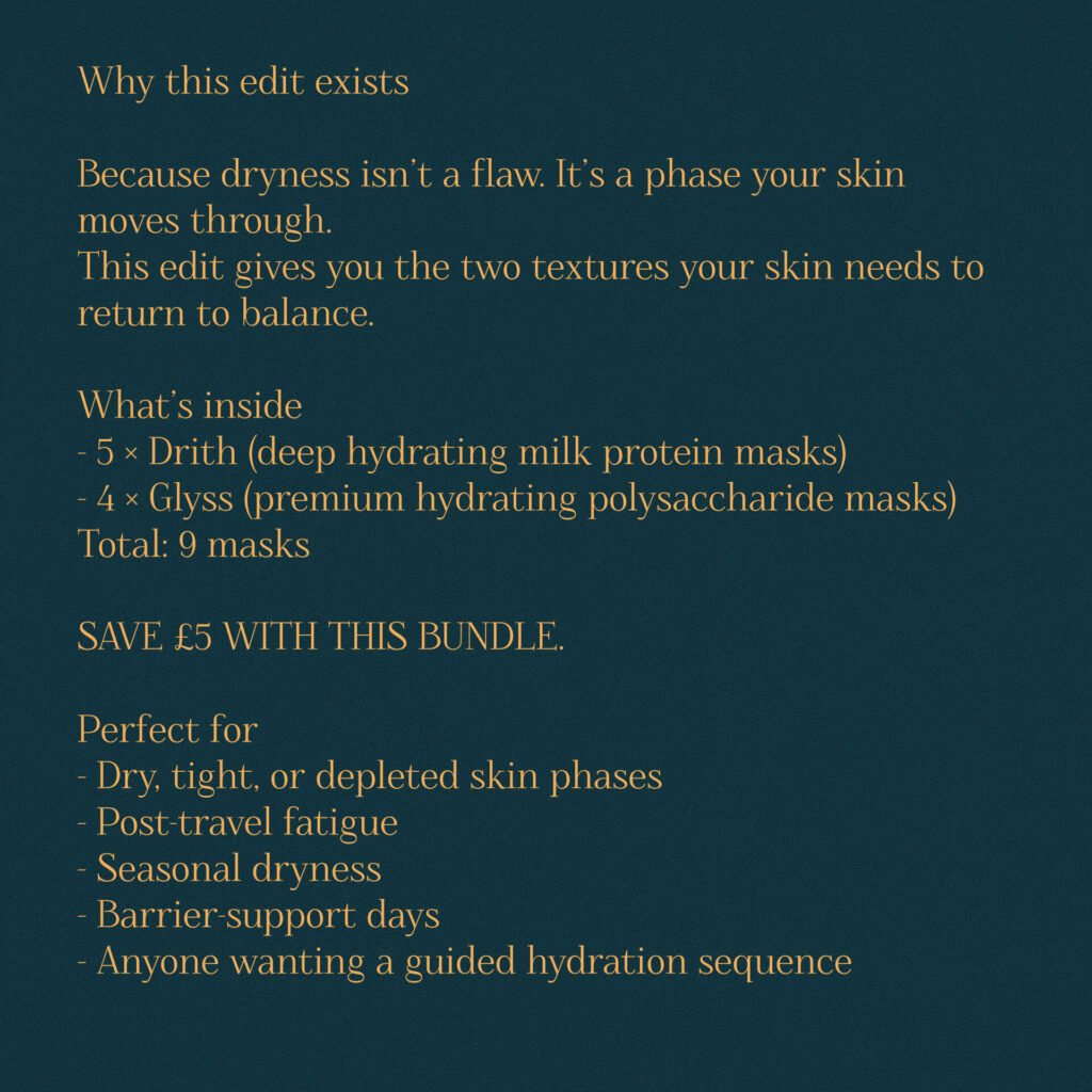 THE DRY/DEPLETED SKIN RECOVERY EDIT - Bundle Offer