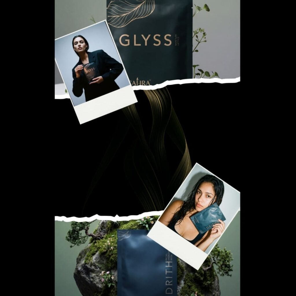 Glyss and Drith restorative sheet masks by Saccahra - hydration vs restoration